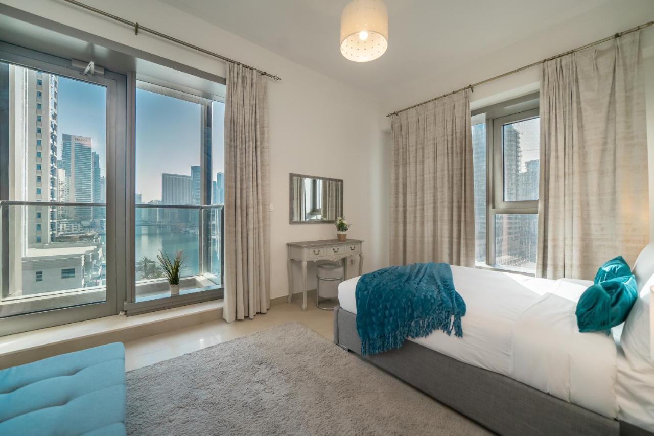 Higuests - Spacious Apt For 5 With Spectacular Marina Views Дубай Екстериор снимка
